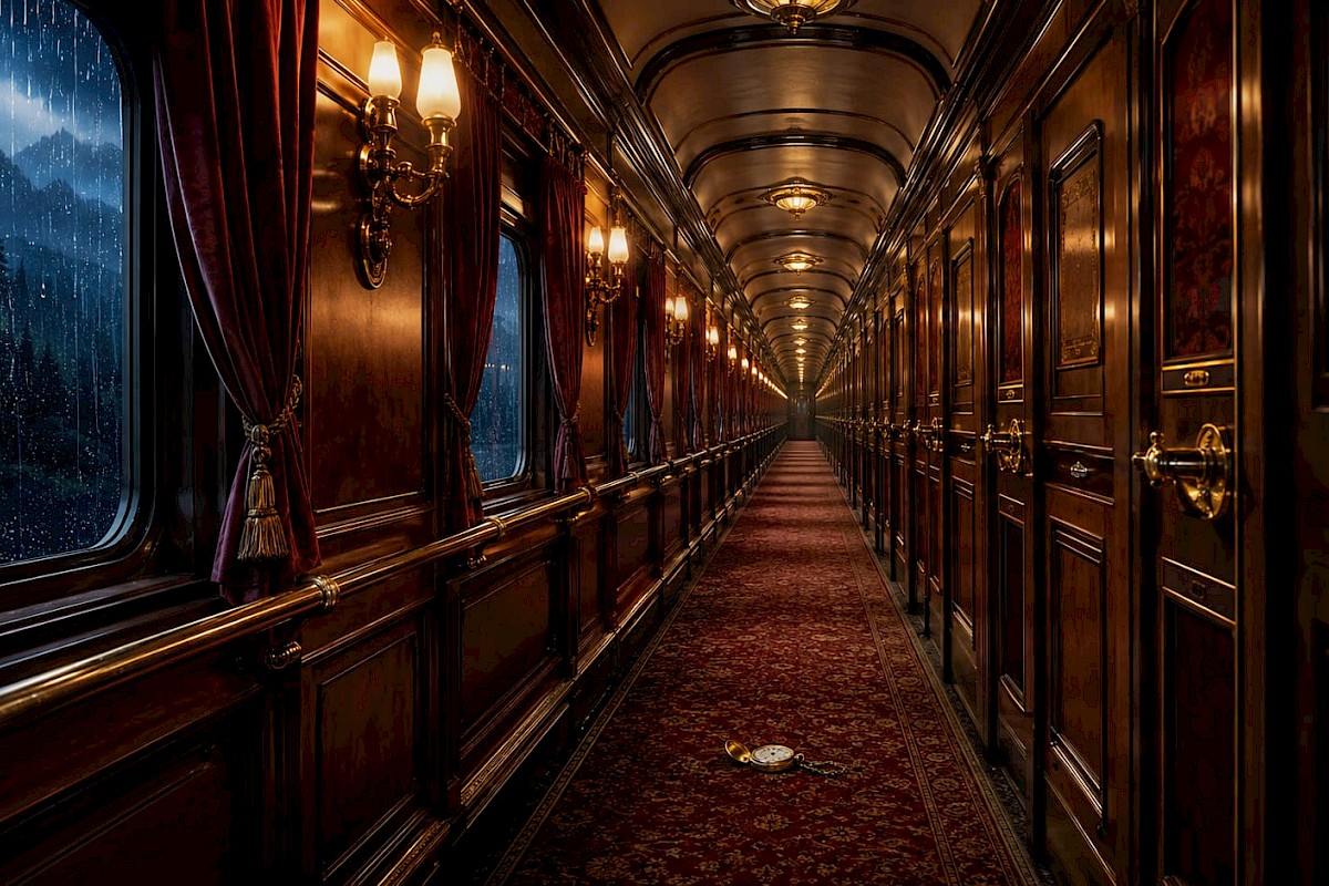 Train corridor