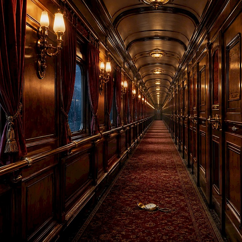 Train corridor