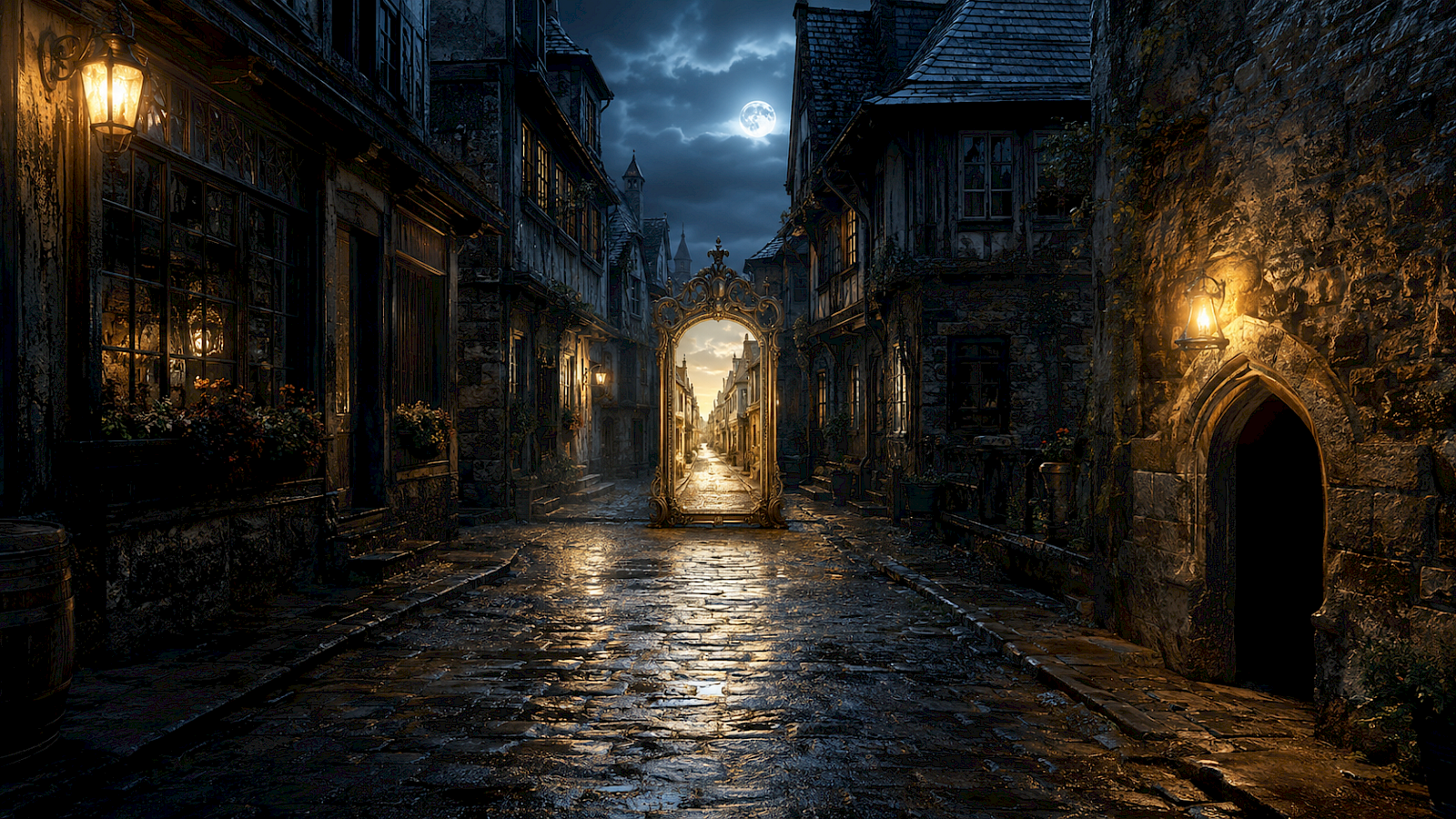 The Borrowed Moon