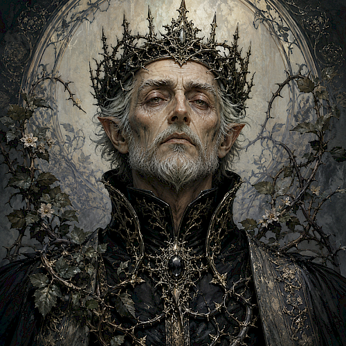 Portrait of The King Beneath the Briars